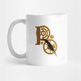 Rusty Quill Logo #2 (Light Print) Mug